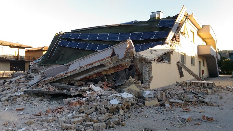 Terremoto a San Severino Marche