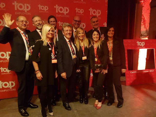 iGuzzini Illuminazione è Top Employer Italia 2017