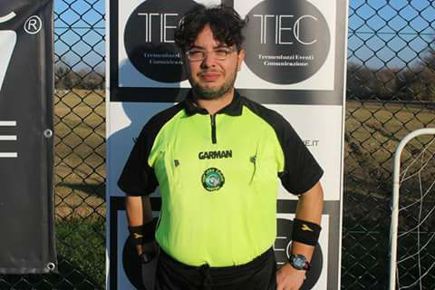 L'arbitro Emanuele Trementozzi