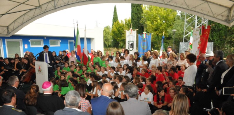 inaugurata nuova scuola a San Severino Marche